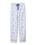 Men's Twill Pajama Pants in Chalet Toile