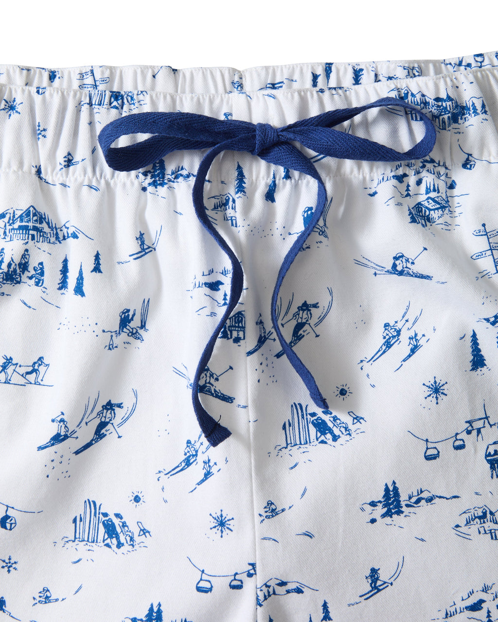 Men's Twill Pajama Pants in Chalet Toile