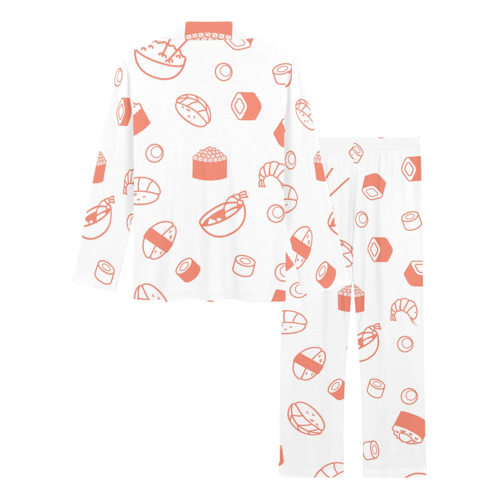 Sushi pattern Women's Long Pajama Set